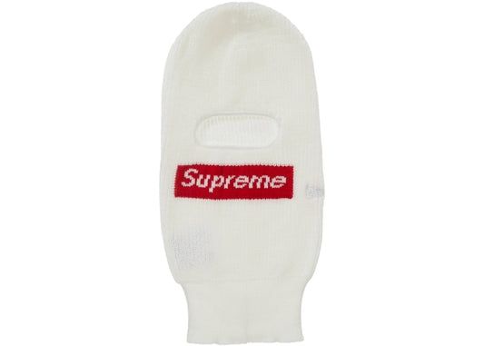 Supreme New Era Box Logo Balaclava (FW22) White