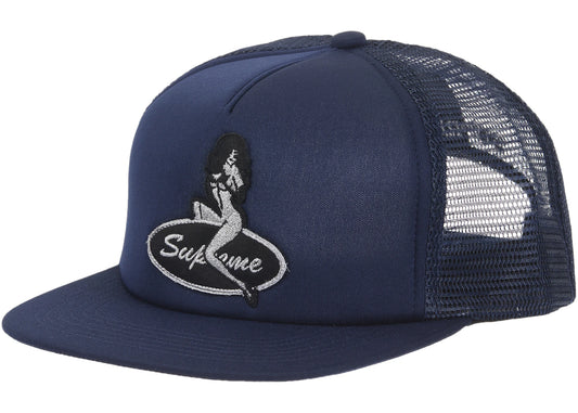 Supreme Pinup Mesh Back 5-Panel Navy