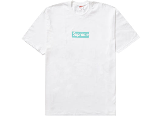 Supreme Tiffany & Co. Box Logo Tee White