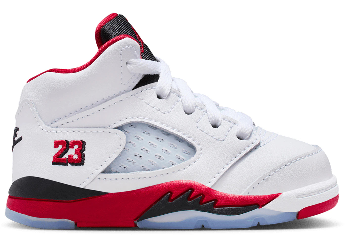 Jordan 5 Retro Fire Red Black Tongue (2025) (TD)