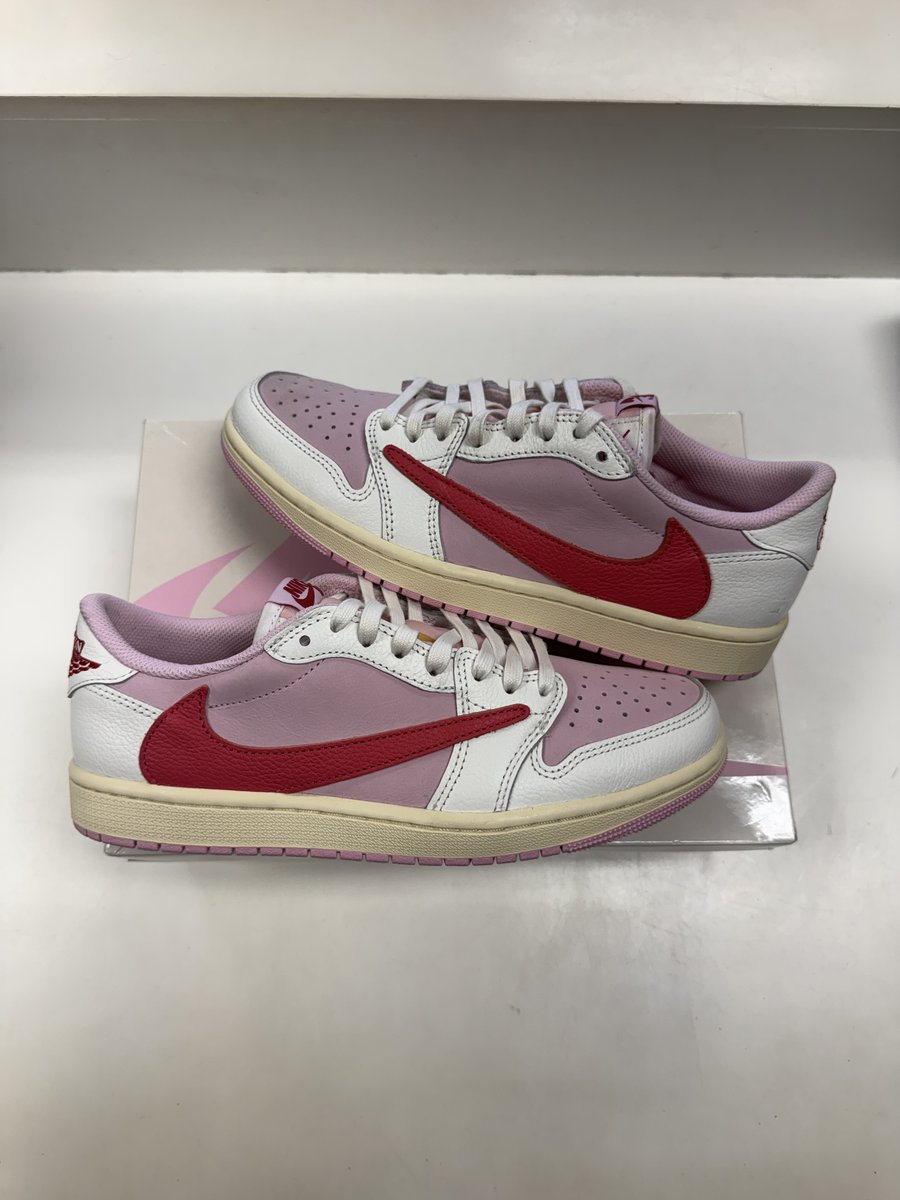 Jordan 1 Retro Low OG Travis Scott Sail Tropical Pink - Pre-owned
