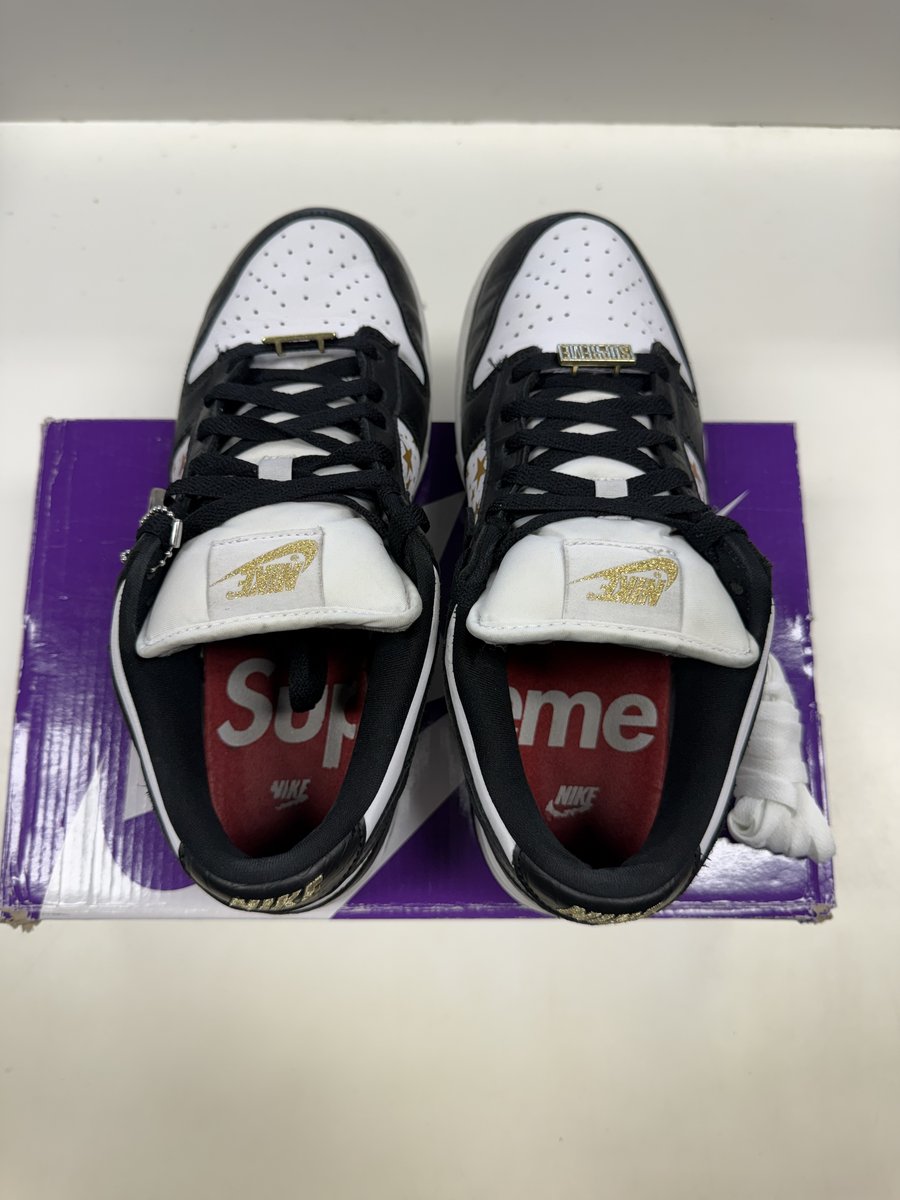 Nike Dunk Low Supreme Stars Black - Pre-owned
