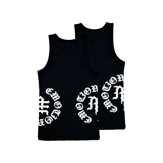 Mixed Emotion 2 Pack "Script" Tank Top (Black)