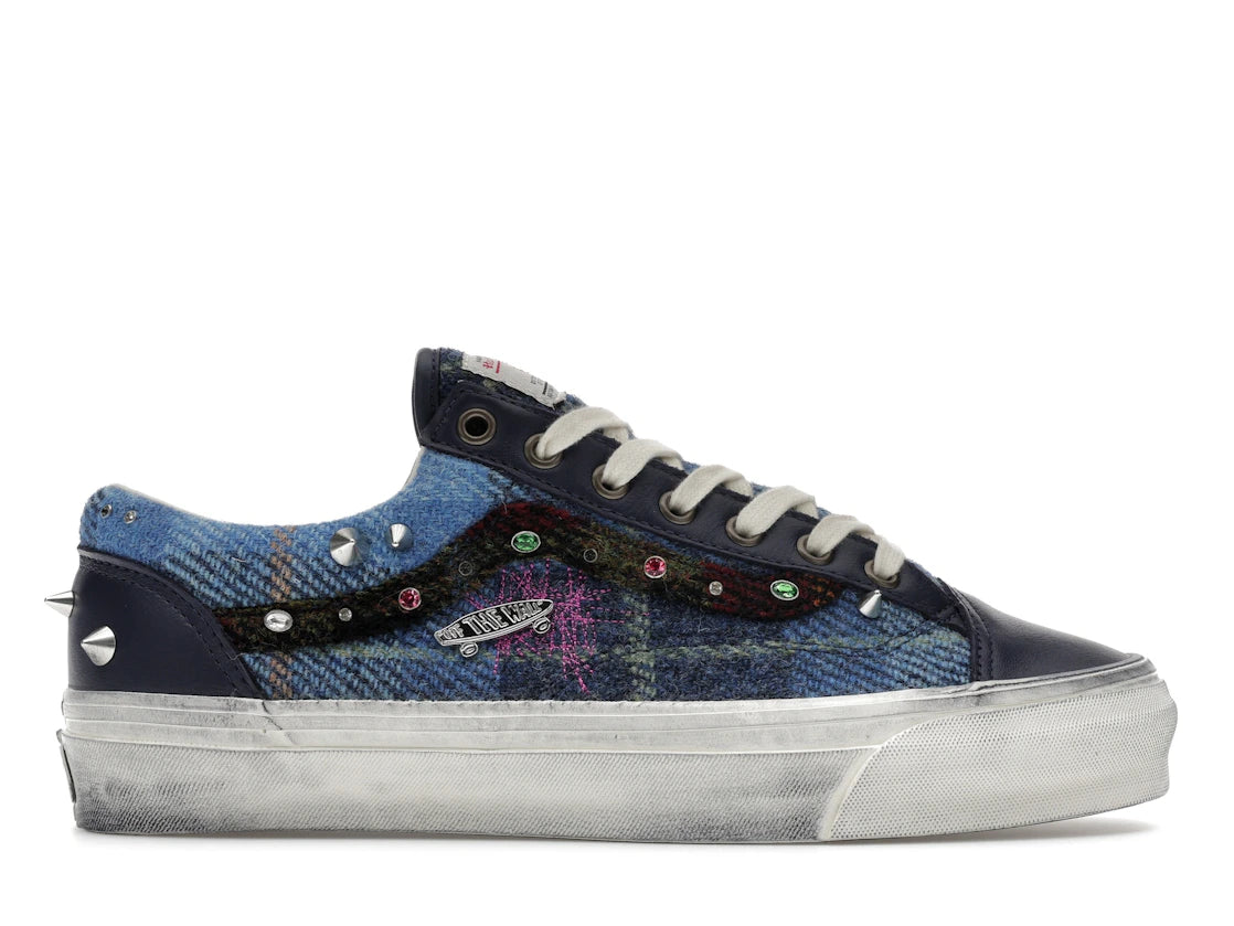 Vans Old Skool 36 Harris Tweed Blue Multi