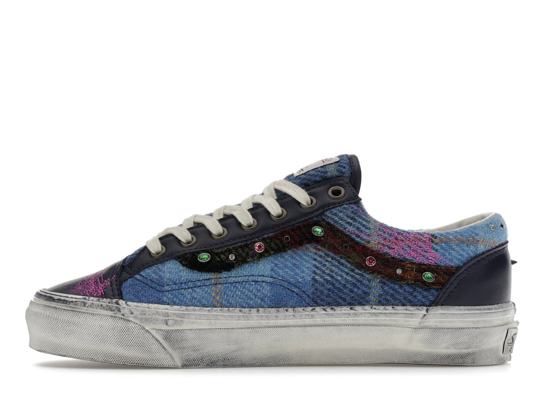 Vans Old Skool 36 Harris Tweed Blue Multi