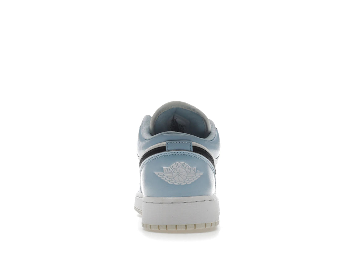 Jordan 1 Low Ice Blue Black (GS)