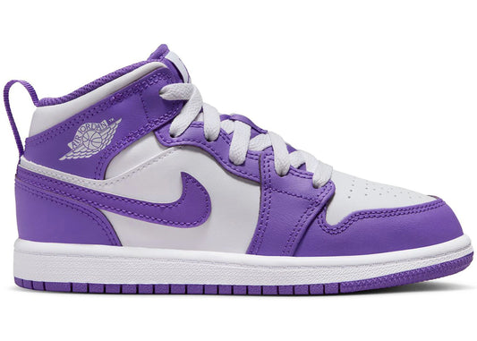 Jordan 1 Mid Purple Venom (GS)