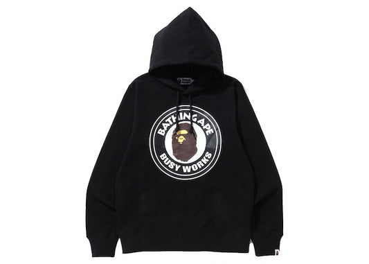 BAPE Busy Works Pullover Hoodie (SS22) Black