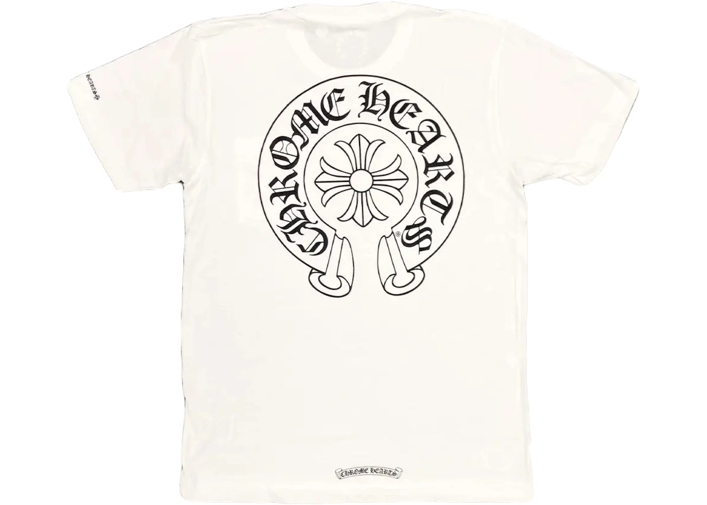 Chrome Hearts Horse Shoe Logo Pocket T-Shirt White