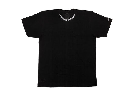 Chrome Hearts Neck Logo ("Fuck You" Sleeve) T-Shirt Black