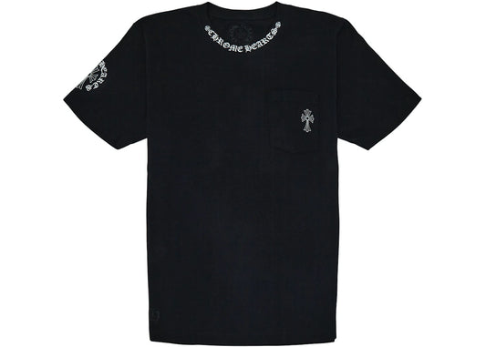 Chrome Hearts Neck Logo T-Shirt Black