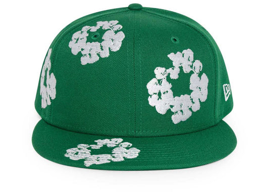 Denim Tears New Era Cotton Wreath 59/50 Cap Green