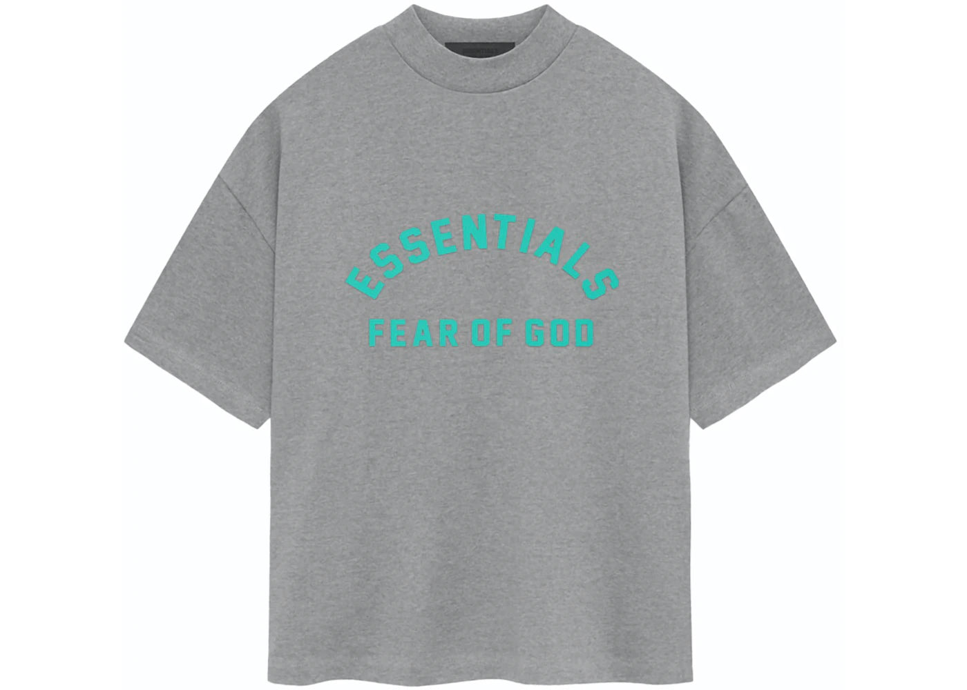 Fear of God Essentials Heavy Jersey S/S Tee Dark Heather Oatmeal