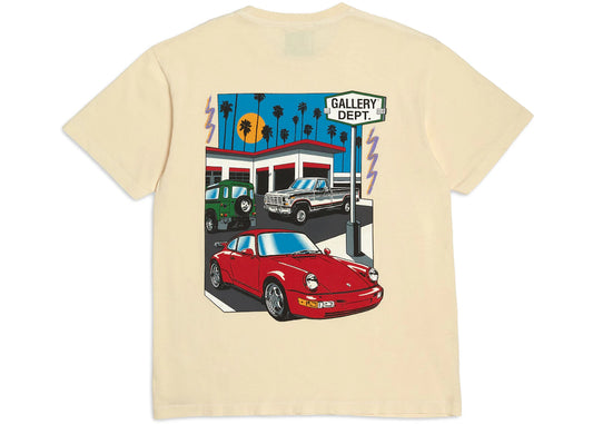 Gallery Dept. Drive Thru Boxy Fit Tee Cream