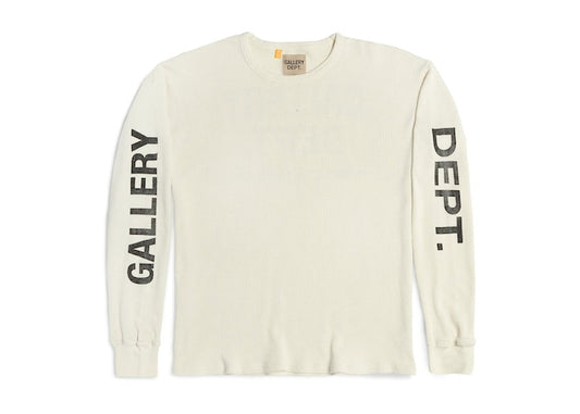 Gallery Dept. Thermal L/S T-shirt Cream