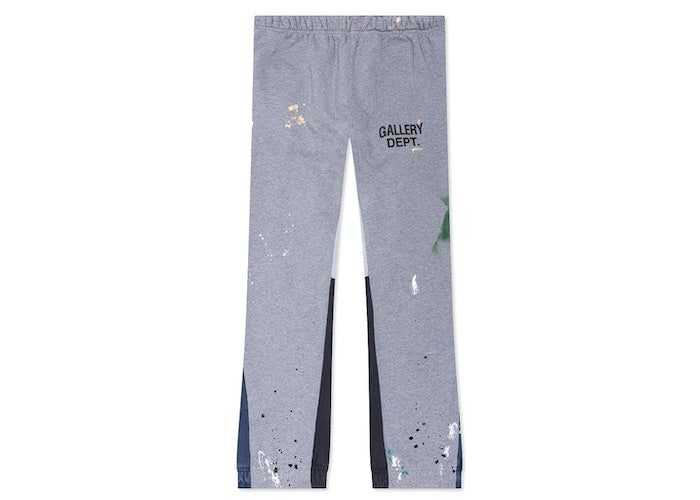 Gallery Dept. Painted Flare Sweat Pants Heather Grey