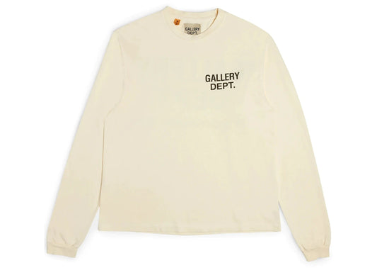 Gallery Dept. Souvenir L/S T-shirt Cream