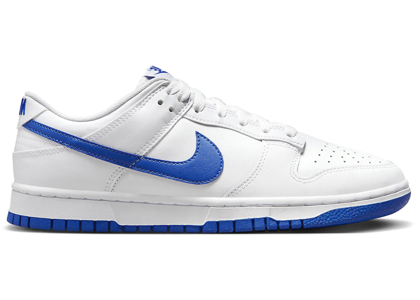 Nike Dunk Low White Hyper Royal