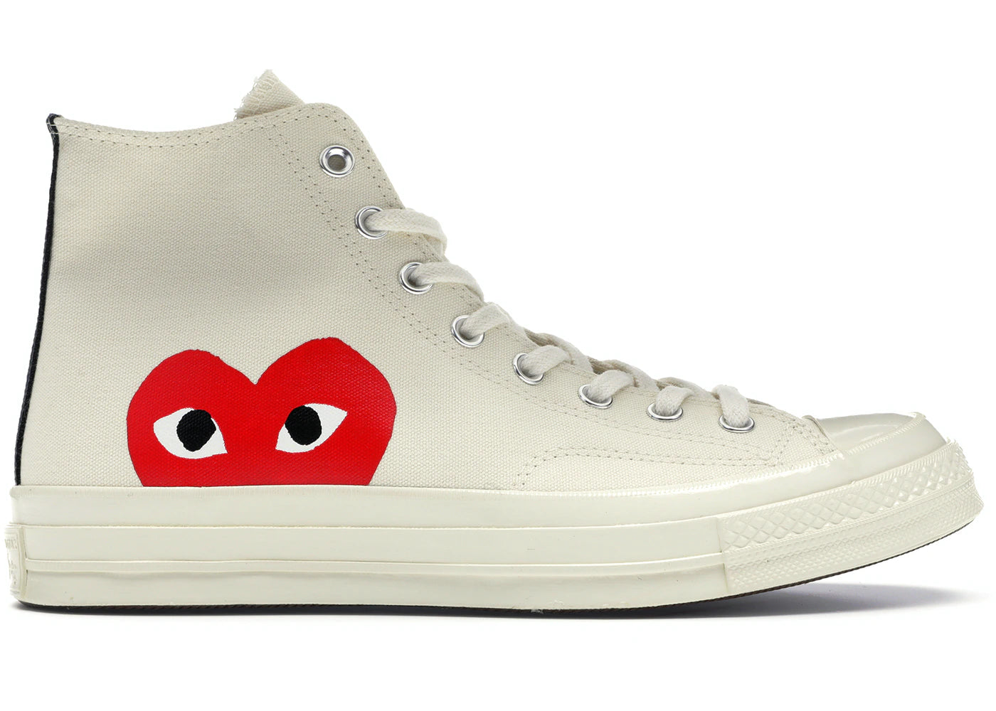 Comme Des Garçons Play White